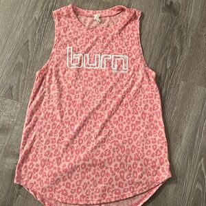 Burnt boot camp work out tank